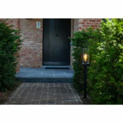 Borne lumineuse Lutec Flair Anthracite, 1 lumière