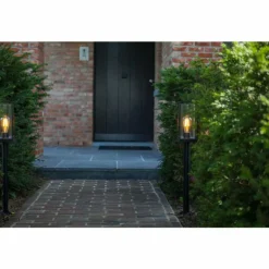 Borne lumineuse Lutec Flair Anthracite, 1 lumière