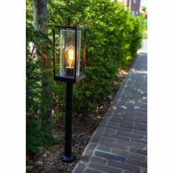 Borne lumineuse Lutec Flair Anthracite, 1 lumière