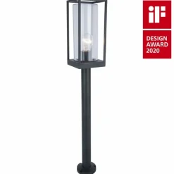 Borne lumineuse Lutec Flair Anthracite, 1 lumière