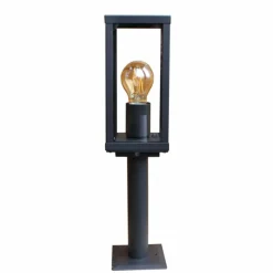 Borne lumineuse Lutec KARO Noir, 1 lumière