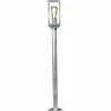 Borne lumineuse Lutec KARO Zingué, 1 lumière