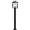 Borne lumineuse Lutec KELSEY Noir, 1 lumière