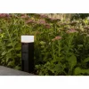 Borne lumineuse Lutec MAINS LED Noir, 1 lumière