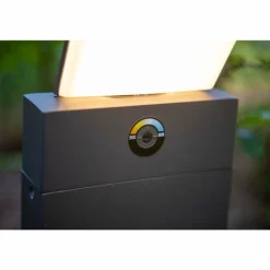 Borne lumineuse Lutec Pano LED Anthracite, 1 lumière