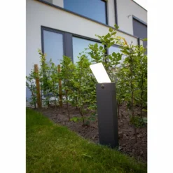 Borne lumineuse Lutec Pano LED Anthracite, 1 lumière