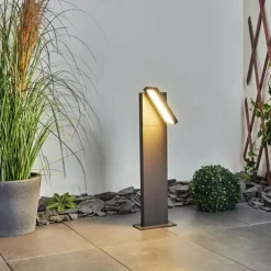 Borne lumineuse Lyckan LED Anthracite, 1 lumière