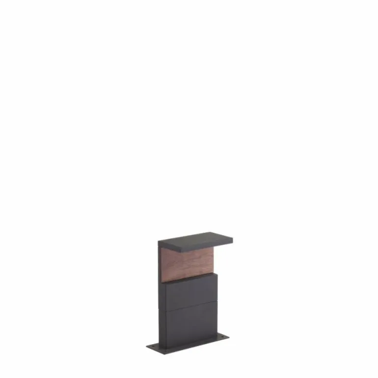 Borne lumineuse Mantra RUKA LED Gris, 1 lumière