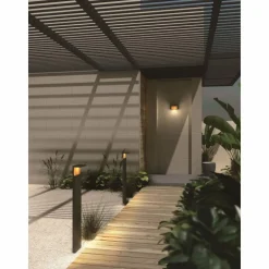 Borne lumineuse Mantra RUKA LED Gris, 1 lumière