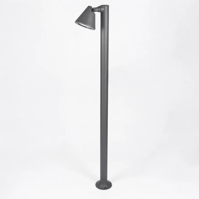 Borne lumineuse Milond Anthracite, 1 lumière