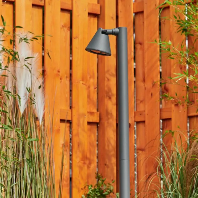 Borne lumineuse Milond Anthracite, 1 lumière