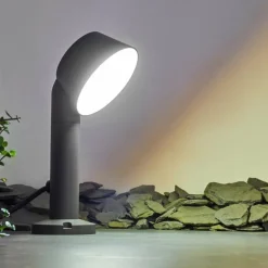 Borne lumineuse Moroni LED Anthracite, 1 lumière