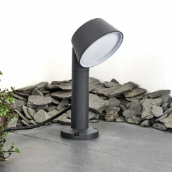Borne lumineuse Moroni LED Anthracite, 1 lumière