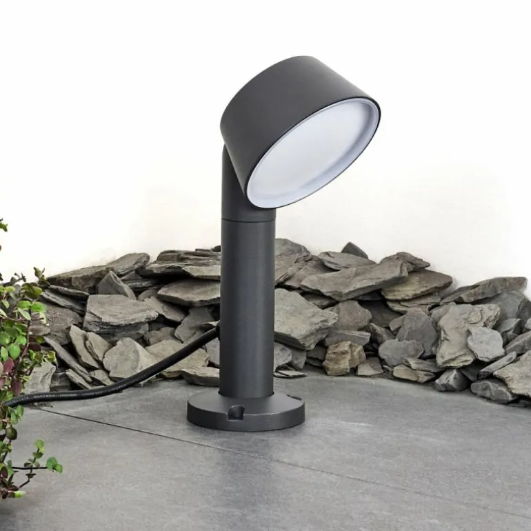 Borne lumineuse Moroni LED Anthracite, 1 lumière