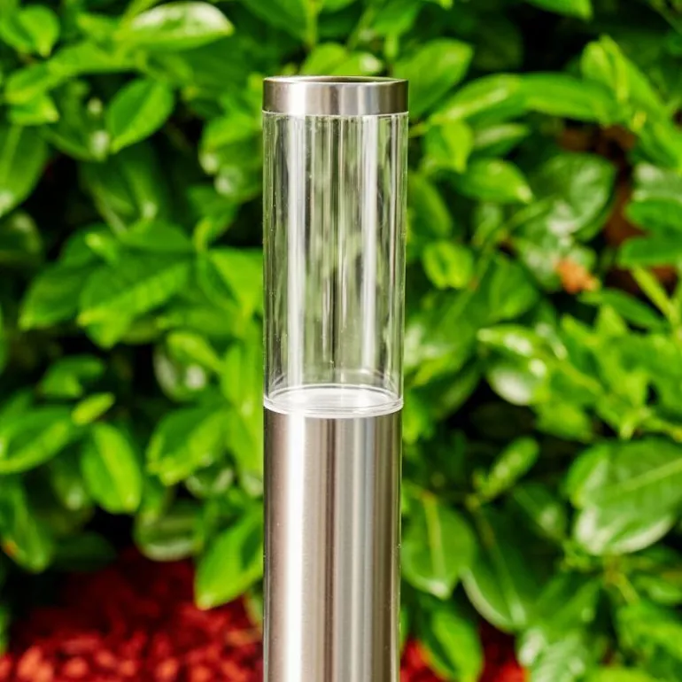Borne lumineuse Noreaz LED Acier inoxydable, 1 lumière