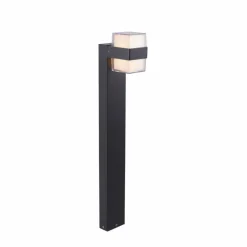 Borne lumineuse Paul-Neuhaus CARA LED Anthracite, 2 lumières