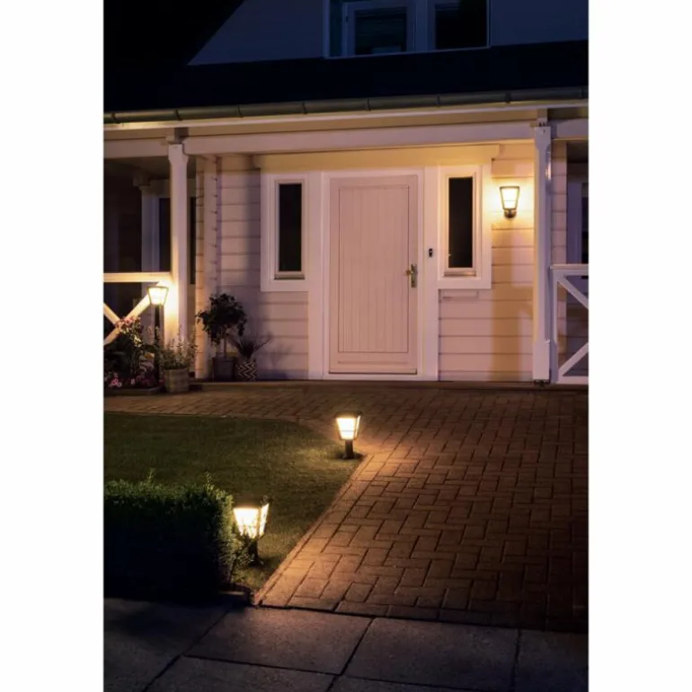 Borne lumineuse Philips Hue Ambiance White & Color Econic LED Noir, 1 lumière, Changeur de couleurs