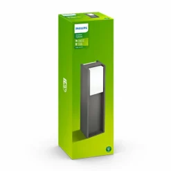 Borne lumineuse Philips myGarden Bridge Anthracite, 1 lumière