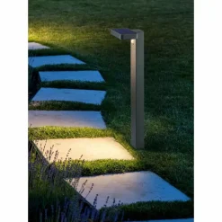 Borne lumineuse Reality Esquel LED Anthracite, 1 lumière, Détecteur de mouvement