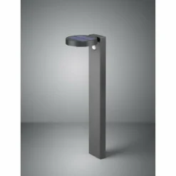 Borne lumineuse Reality Posadas LED Anthracite, 1 lumière, Détecteur de mouvement