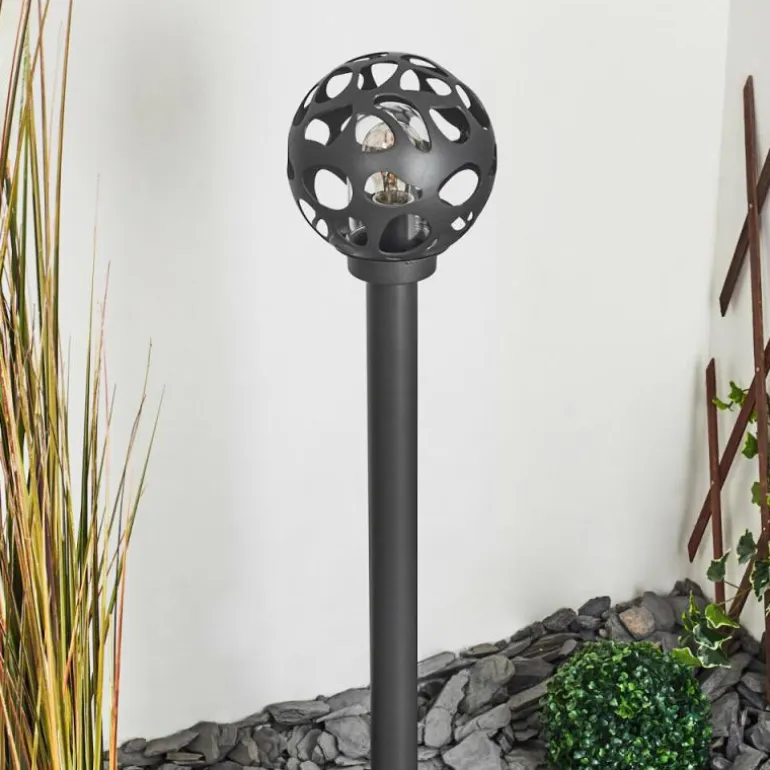 Borne lumineuse Saaseg Noir, 1 lumière