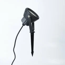 Borne lumineuse Sempach LED Noir, 1 lumière, Changeur de couleurs
