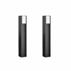 Borne lumineuse set x 2 Philips Hue Turaco LED Anthracite, 1 lumière