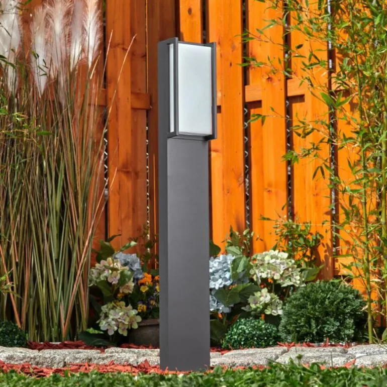 Borne lumineuse Skove LED Anthracite, 1 lumière, Changeur de couleurs