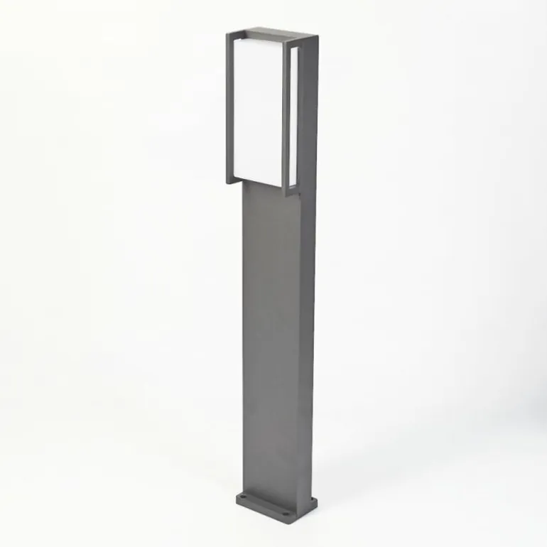 Borne lumineuse Skove LED Anthracite, 1 lumière, Changeur de couleurs