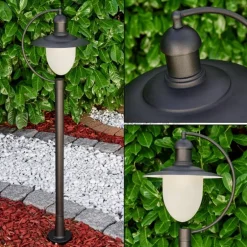 Borne lumineuse Surnu Noir, 1 lumière