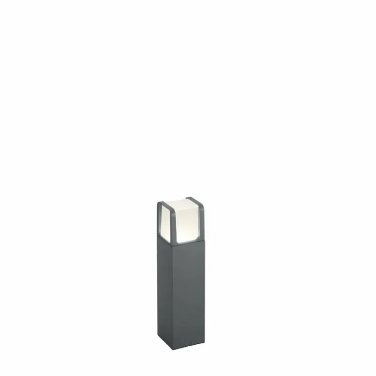 Borne lumineuse Trio EBRO LED Anthracite, 1 lumière