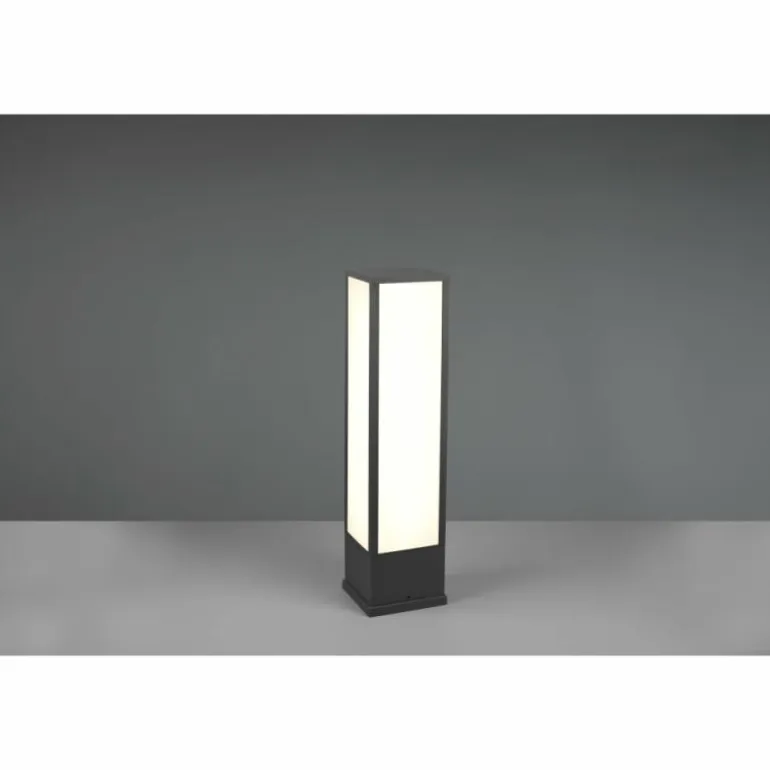 Borne lumineuse Trio Fuerte LED Anthracite, 1 lumière