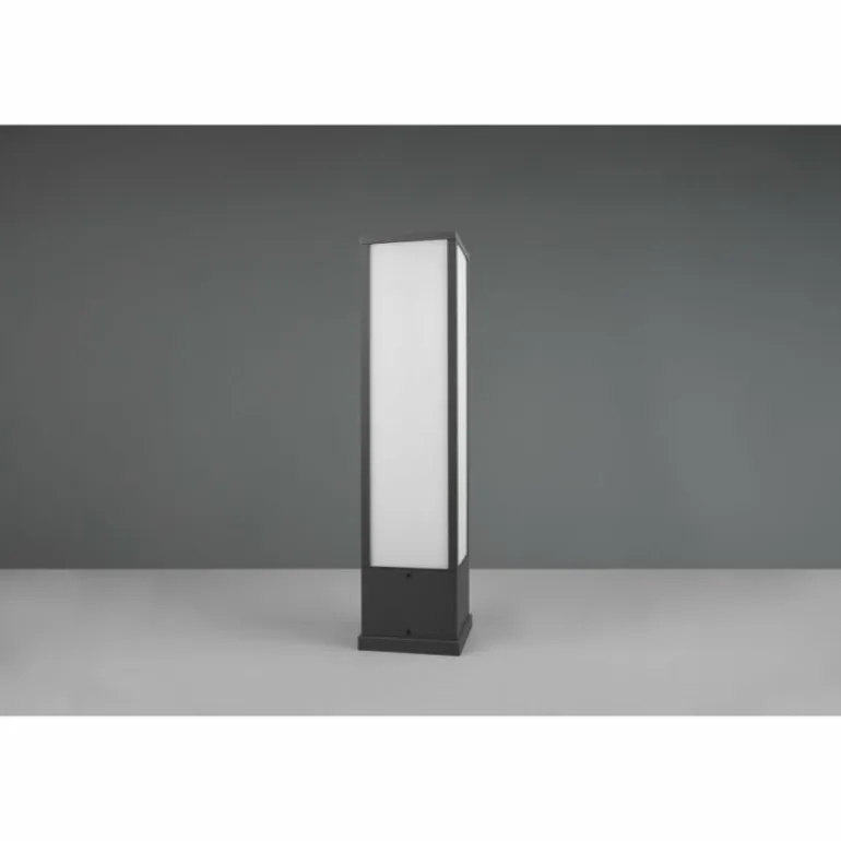 Borne lumineuse Trio Fuerte LED Anthracite, 1 lumière