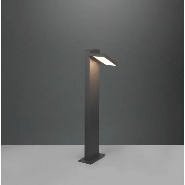 Borne lumineuse Trio Horton LED Anthracite, 1 lumière