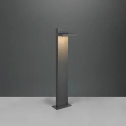 Borne lumineuse Trio Horton LED Anthracite, 1 lumière