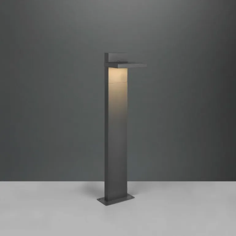 Borne lumineuse Trio Horton LED Anthracite, 1 lumière