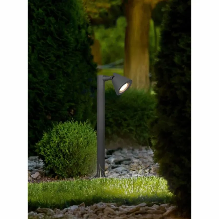 Borne lumineuse Trio Kaveri Anthracite, 1 lumière