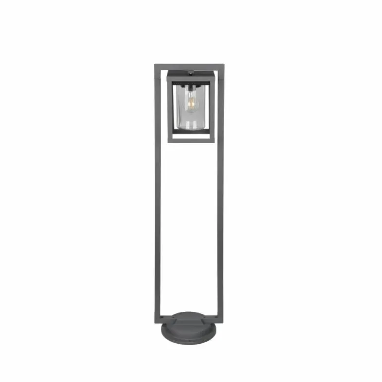 Borne lumineuse Trio Lunga Anthracite, 1 lumière