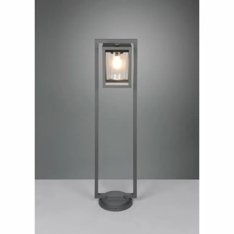 Borne lumineuse Trio Lunga Anthracite, 1 lumière