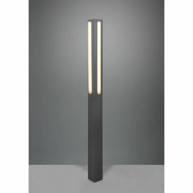 Borne lumineuse Trio Mitchell LED Anthracite, 1 lumière