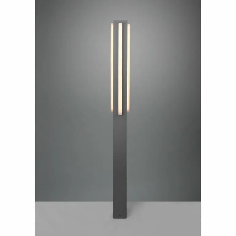 Borne lumineuse Trio Mitchell LED Anthracite, 1 lumière