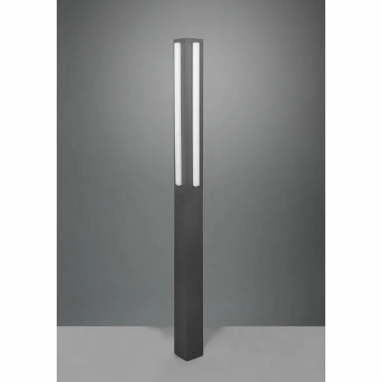 Borne lumineuse Trio Mitchell LED Anthracite, 1 lumière