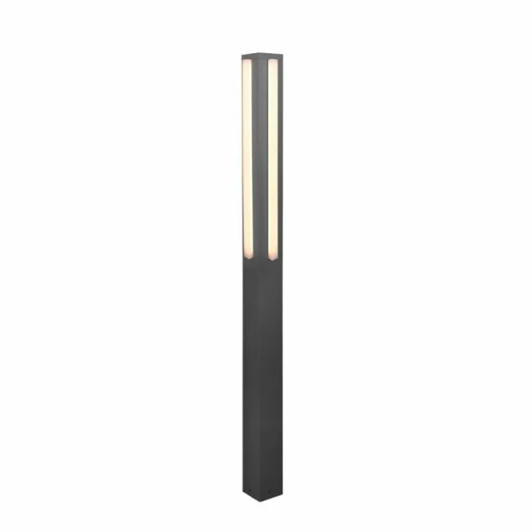 Borne lumineuse Trio Mitchell LED Anthracite, 1 lumière