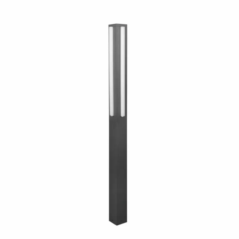 Borne lumineuse Trio Mitchell LED Anthracite, 1 lumière