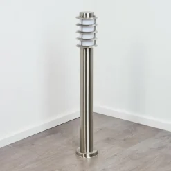 Borne lumineuse Tunes Nickel mat, 1 lumière