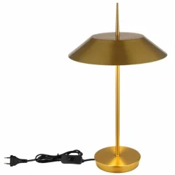 Luminaires Globo Lighting Lampes À Poser|Brenlor Lampe à poser Laiton, 2 lumières