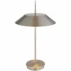 Luminaires Globo Lighting Lampes À Poser|Brenlor Lampe à poser Nickel mat, 2 lumières