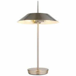 Luminaires Globo Lighting Lampes À Poser|Brenlor Lampe à poser Nickel mat, 2 lumières