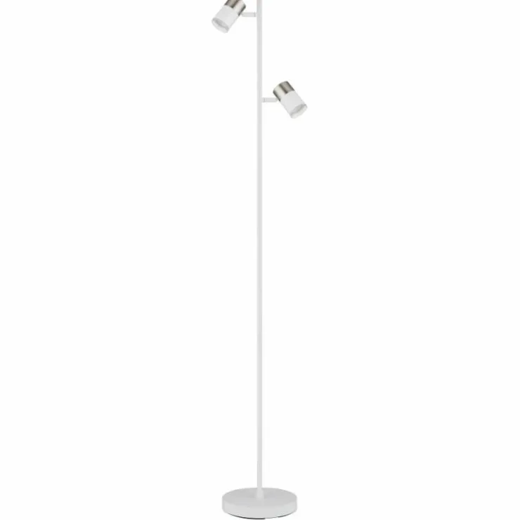 Luminaires Globo Lighting Lampadaires Et Lampes Sur Pied|Brisbon Lampadaire Blanc, 2 lumières