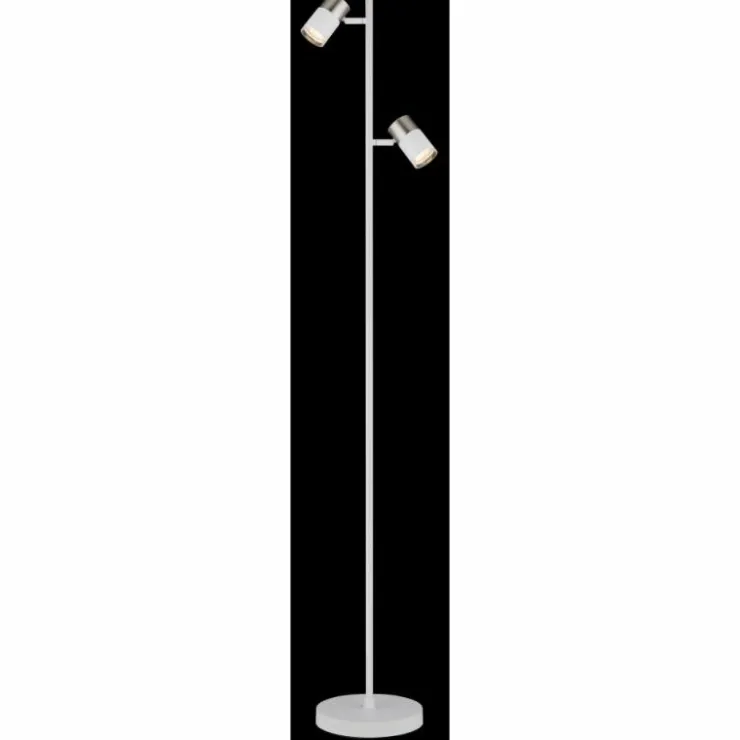 Luminaires Globo Lighting Lampadaires Et Lampes Sur Pied|Brisbon Lampadaire Blanc, 2 lumières